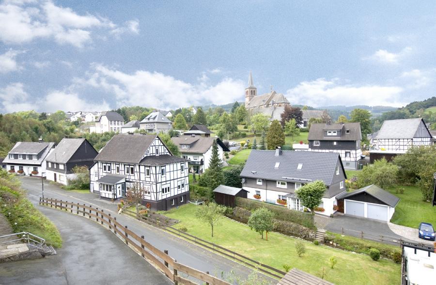Pension "Dorfkrug" Winterberg Exterior photo